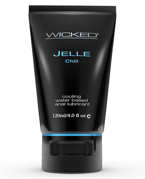 Lubricants - Wicked Sensual Care Jelle Cooling Water Based Anal Gel Lubricant - 4 Oz