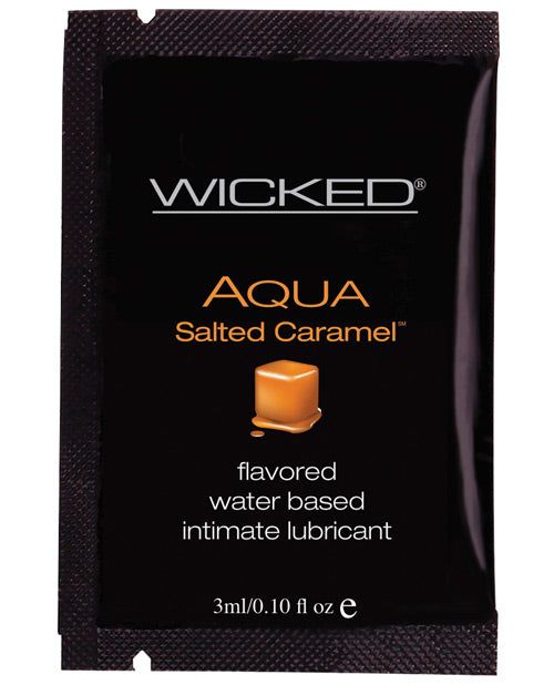 Wicked Sensual Care Aqua Water Based Lubricant - Oz