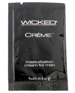 Lubricants - Wicked Sensual Care Creme Masturbation Cream For Men - .1 Oz