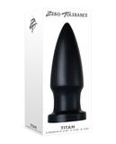Black Butt Plug Zero Tolerance Titan