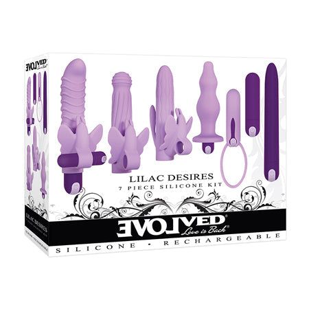 Evolved Lilac Desires 7-Piece Kit Purple