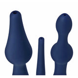 Anal Products - Universal 3 Piece Silicone Enema Attachment Set