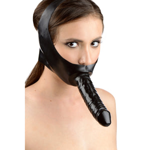 Thigh-strapon - Latex Face Fucker Strap On Mask
