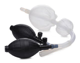 Anal Products - Silicone Inflatable Double Bulb Enema System
