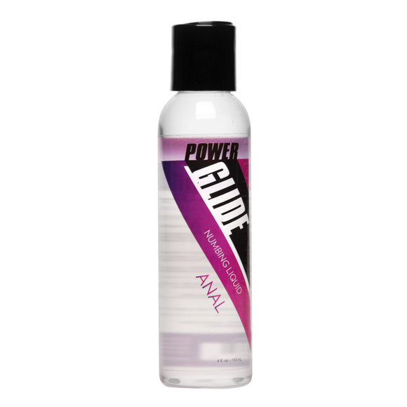 Lubricants - Power Glide Anal Numbing Personal Lubricant- 4 Oz