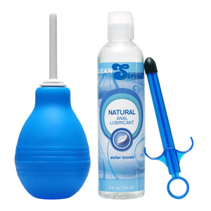 Anal Products - Easy Clean Enema Bulb And Lube Launcher Kit