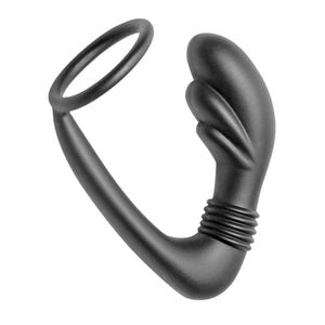 Anal Products - Cobra Silicone P-spot Massager And Cock Ring