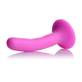 Strapu - Pink Silicone Strap-on Dildo for pegging