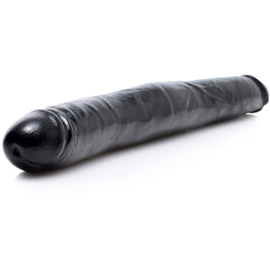 Dongs & Dildos - Realistic 17.5 Inch Double Dong - Black