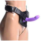 Strapu - Flaunt Strap On With Purple Silicone Dildo