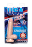 Dongs & Dildos - 6 Inch Ultra Real Dual Layer Suction Cup Dildo