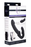 Strapless-strapon - Evoke Rechargeable Vibrating Silicone Strapless Strap On