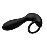 Anal Products - Silicone Prostate Vibrator And Strap With Remote Control