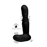Anal Products - Silicone Thrusting Anal Plug With Remote Control