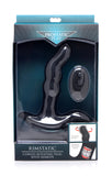 Anal Products - Rimstatic Curved Rotating Plug With Remote