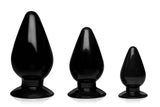Anal Products - Triple Cones 3 Piece Anal Plug Set