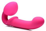 Strapless-strapon - 10x Remote Control Ergo-fit G-pulse Inflatable And Vibrating Strapless Strap-on