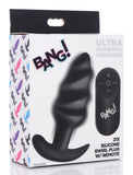 Anal Products - Remote Control 21x Vibrating Silicone Swirl Butt Plug