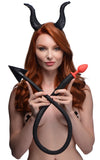 Anal Products - Devil Tail Anal Plug And Horns Set