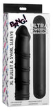 Dongs & Dildos - Xl Silicone Bullet And Swirl Sleeve