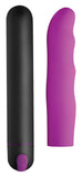 Dongs & Dildos - Xl Silicone Bullet And Wavy Sleeve
