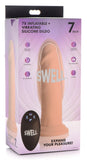 Dongs & Dildos - Inflatable And Vibrating Wireless Dildo 7 inches