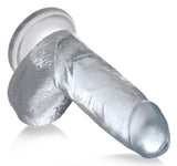 Dongs & Dildos - Jock C-thru Dildo in different sizes, from 6 inches to 11 inches. Translucent clear dildo with suction cup.