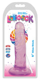 Dongs & Dildos - 6 Inch Slim Stick Grape Ice