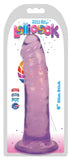 Dongs & Dildos - 8 Inch Slim Stick Grape Ice Dildo