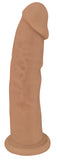 Dongs & Dildos - Silexpan Hypoallergenic Silicone Dildo - Available in Tan Color (light brown) 6" 7" and 9 inches