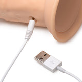 Vibrating Dildo with usb cable
