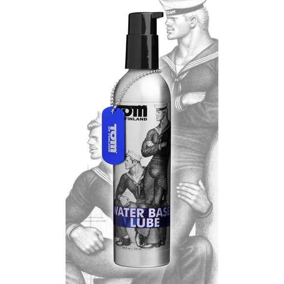 Lubricants - Tom Of Finland Water Based Lube- 8 Oz