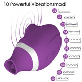 Stimulators - Clitoris Stimulator with Vacuum Bubbling Vibration Technology